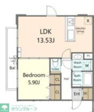 アゼリアの物件間取画像